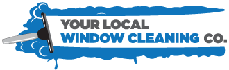 Local window cleaning company logo